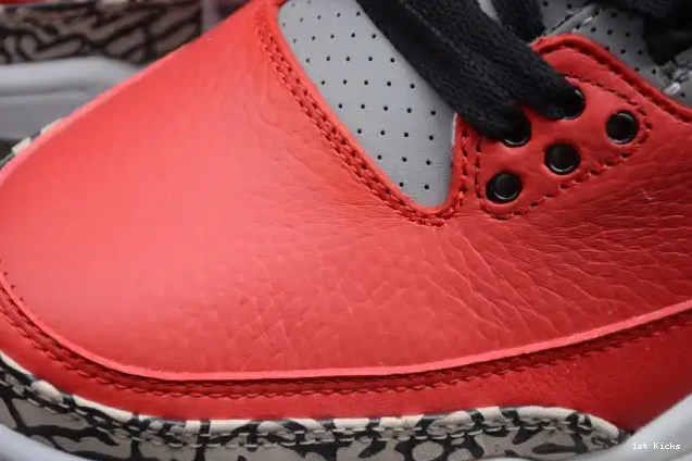 1st Kicks Shoes Red Air 3 Jordan CK5692-600 Cement 0613